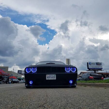 Pre-Assembled - 2009-2014 Dodge Challenger Halo Headlights