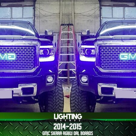 2014 2015 gmc sierra rgbw drl boards