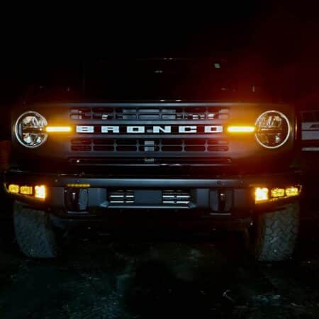 Stage Series Fog Pocket Kit for 2021-2023 Ford Bronco (w/ Steel Bumper)