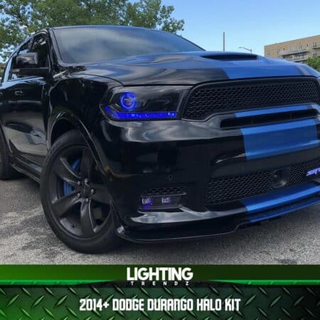 2014 dodge durango projector halo kit