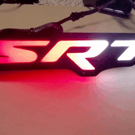 SRT Illuminated LED Emblem Badge - Flow Series